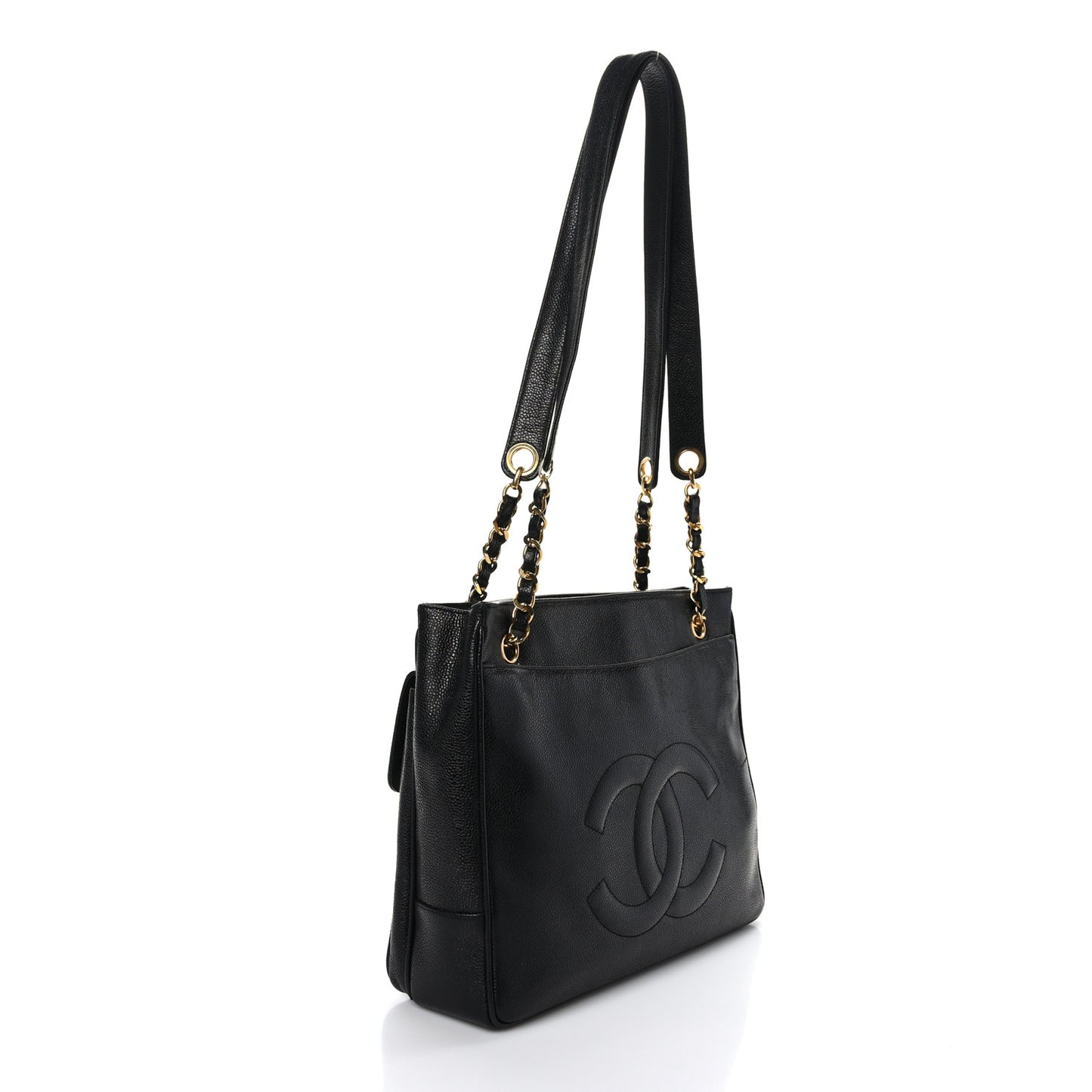 Caviar Shoulder Bag Black