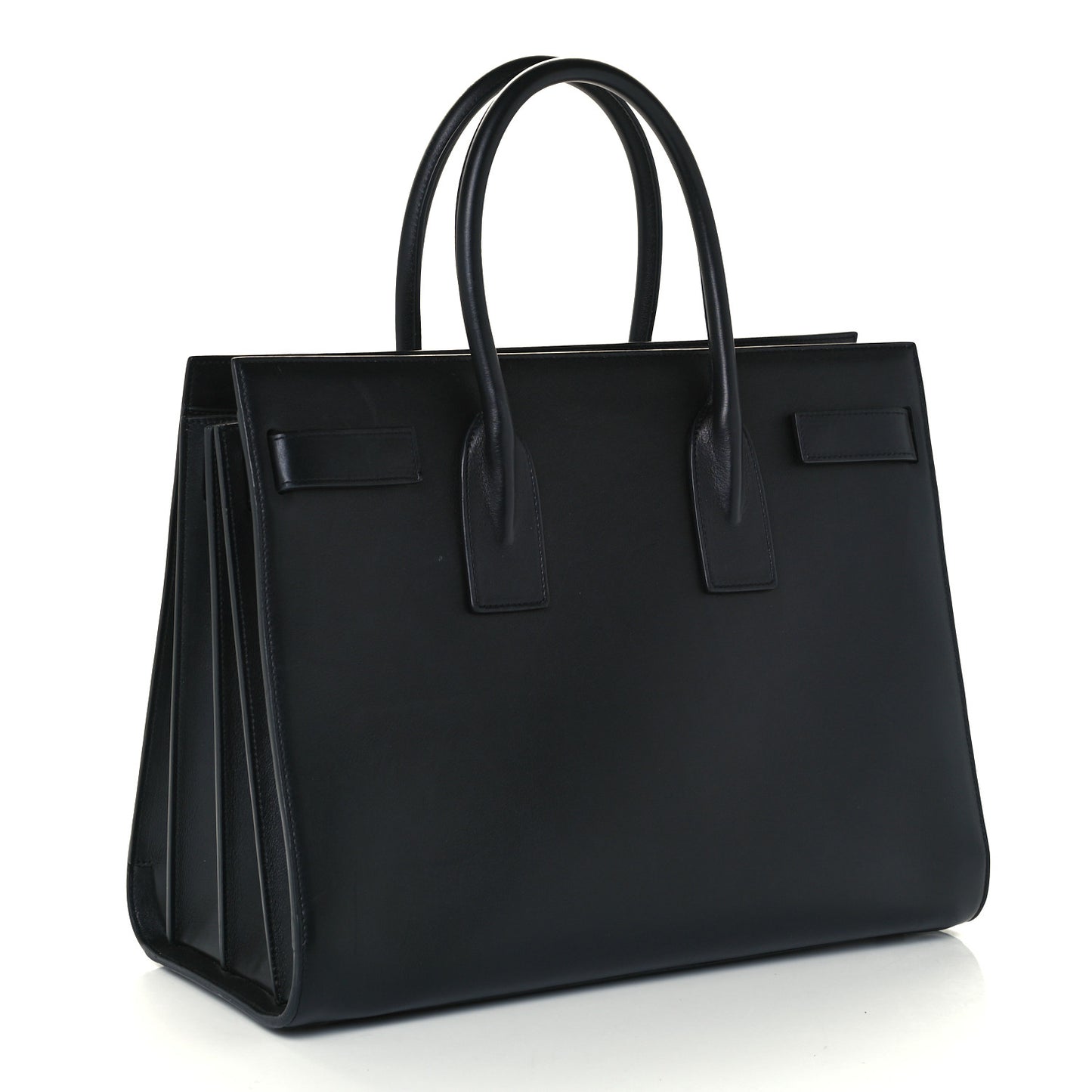 Calfskin Large Sac De Jour Carryall Black