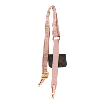 Louis Vuitton Monogram Bumper On Strap iPhone 13 Shoulder Strap Creme Pink 3 of 7