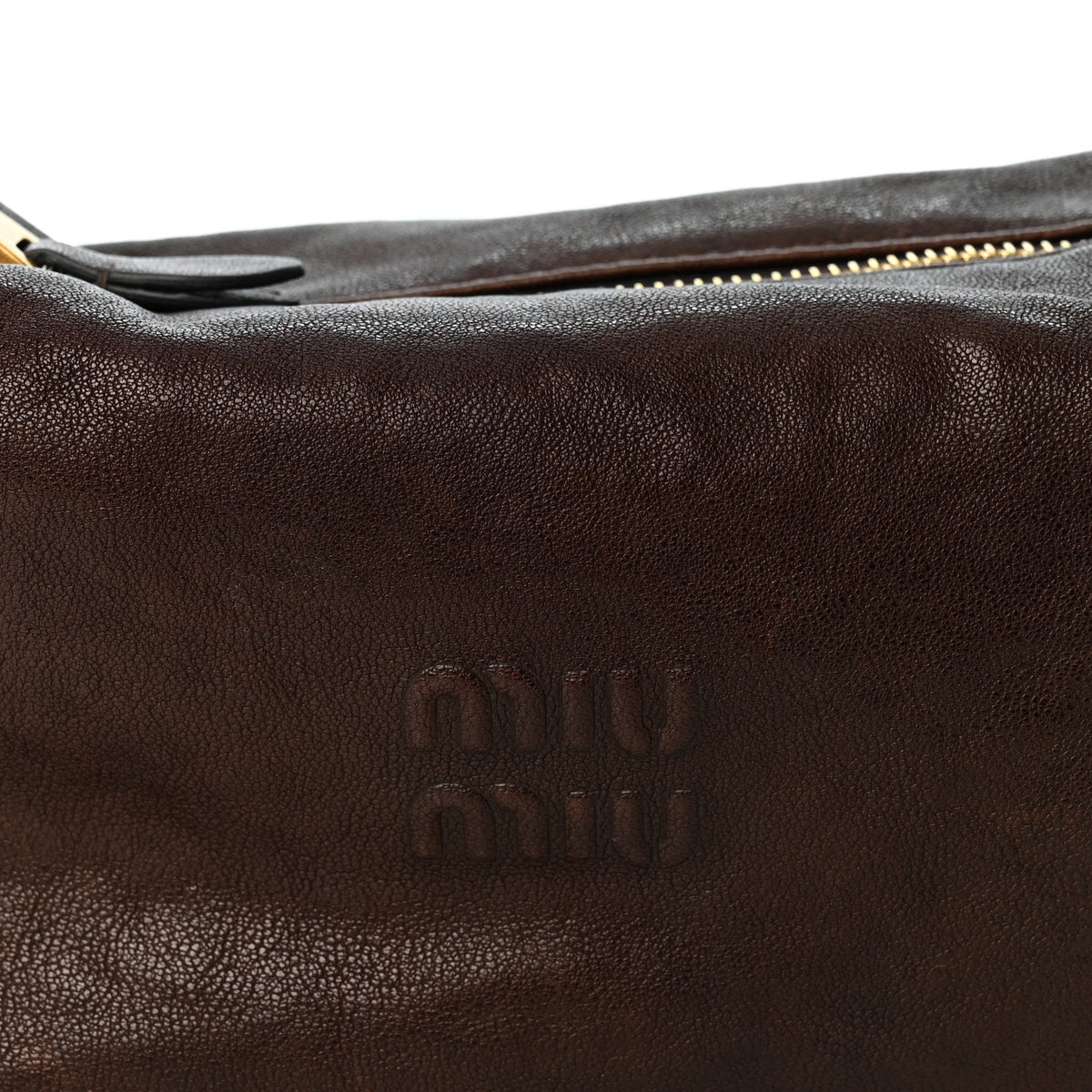 Miu Miu Nappa Pouch Bag Radica 7 of 10