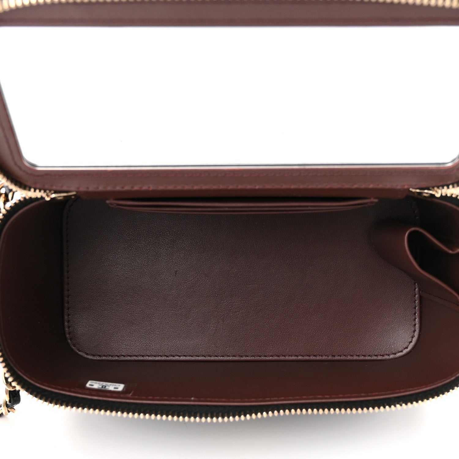 Chanel Caviar Quilted Small Vanity Case With Chain Black 5 of 15