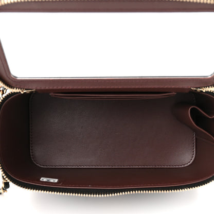 Chanel Caviar Quilted Small Vanity Case With Chain Black 5 of 15
