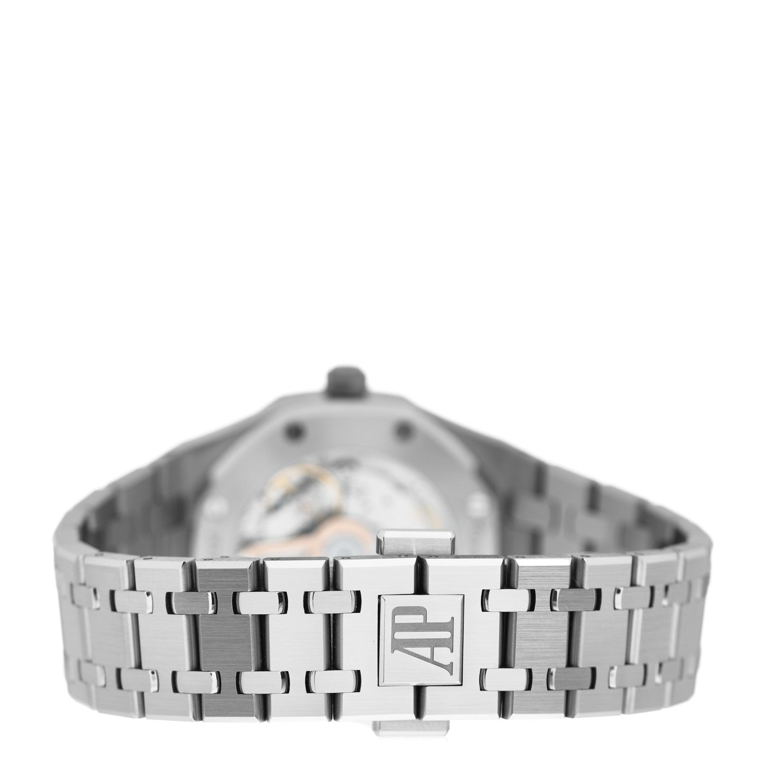 Audemars Piguet Stainless Steel Diamond 34mm Royal Oak Automatic Watch Blue 77351ST.ZZ.1261ST.01 3 of 5