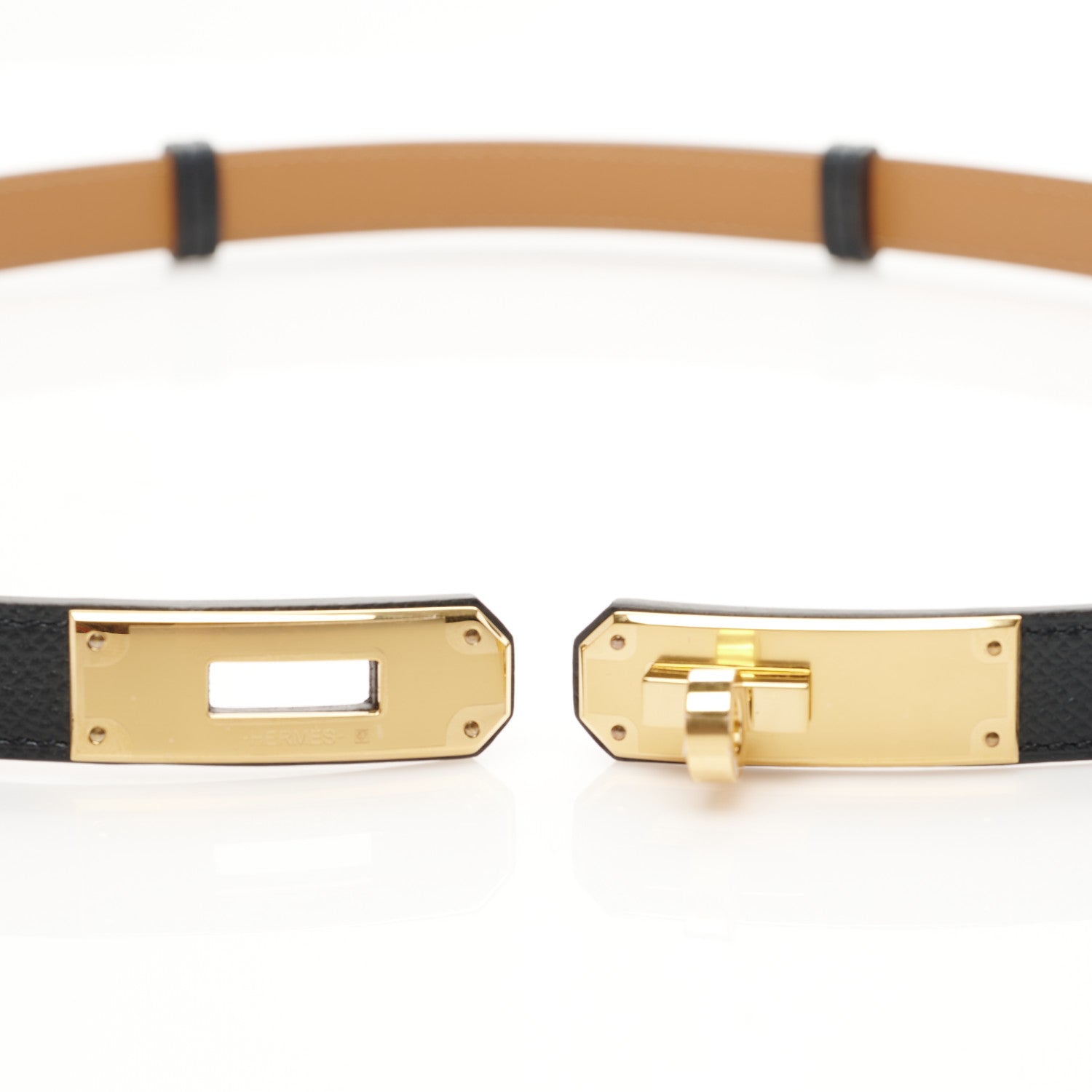 Hermes Epsom Kelly Belt PM Black 6 of 7