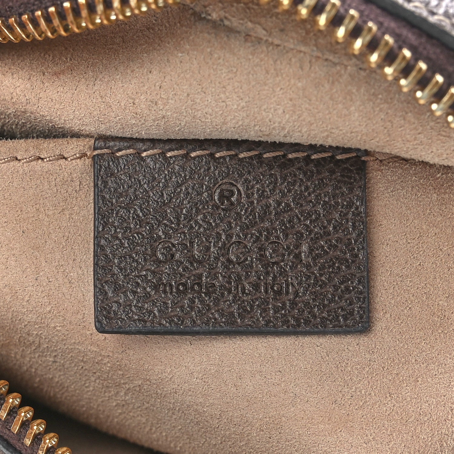 Gucci GG Supreme Monogram Web Mini Ophidia Shoulder Bag Brown 6 of 12