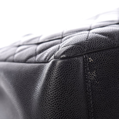 Chanel Caviar Quilted Grand Shopping Tote GST Black 18 of 22