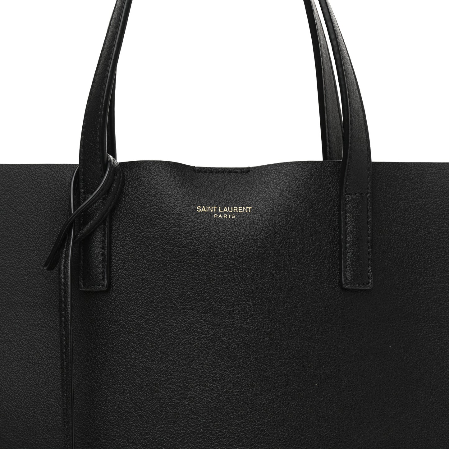 Calfskin Toy Shopping Tote Black