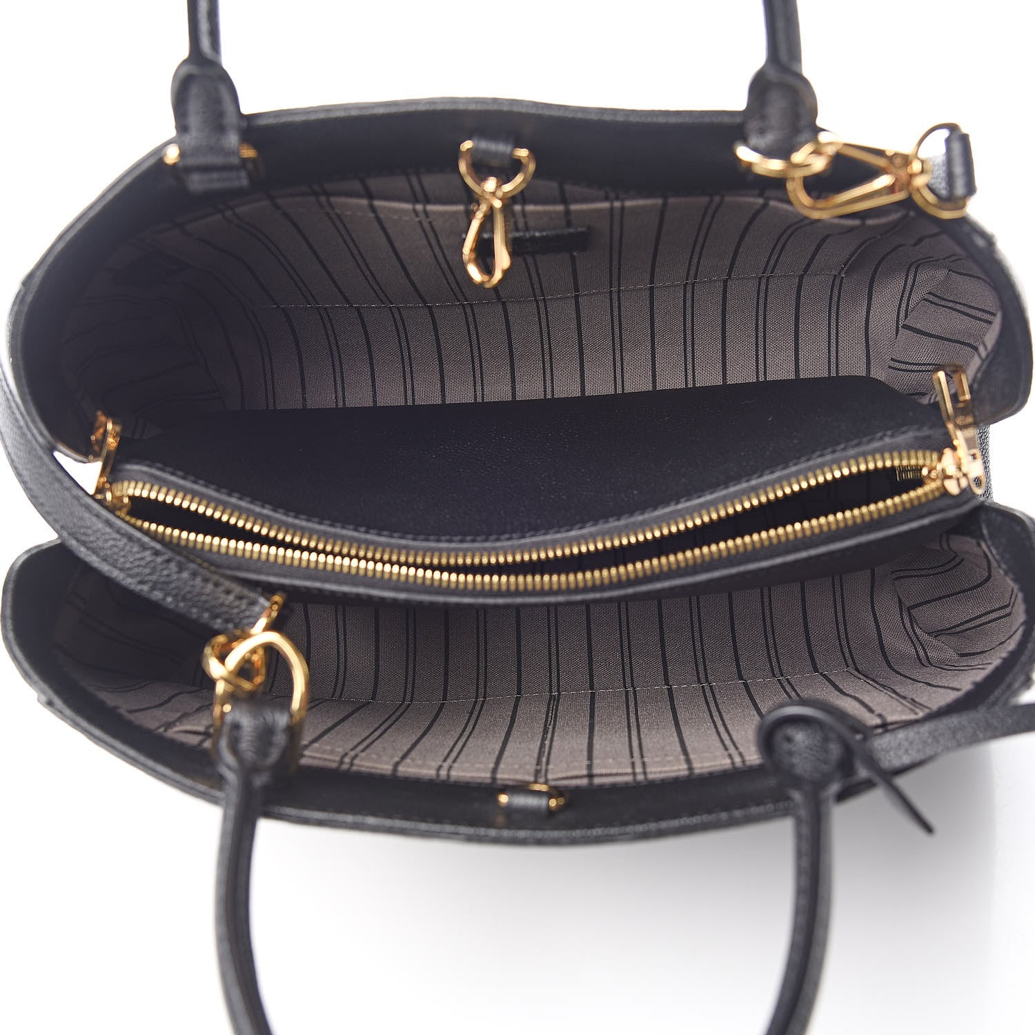 Louis Vuitton Empreinte Montaigne MM Black 5 of 11