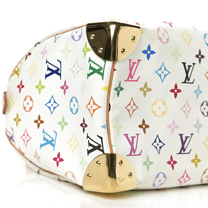 Louis Vuitton Monogram Multicolor Speedy 30 White 6 of 8