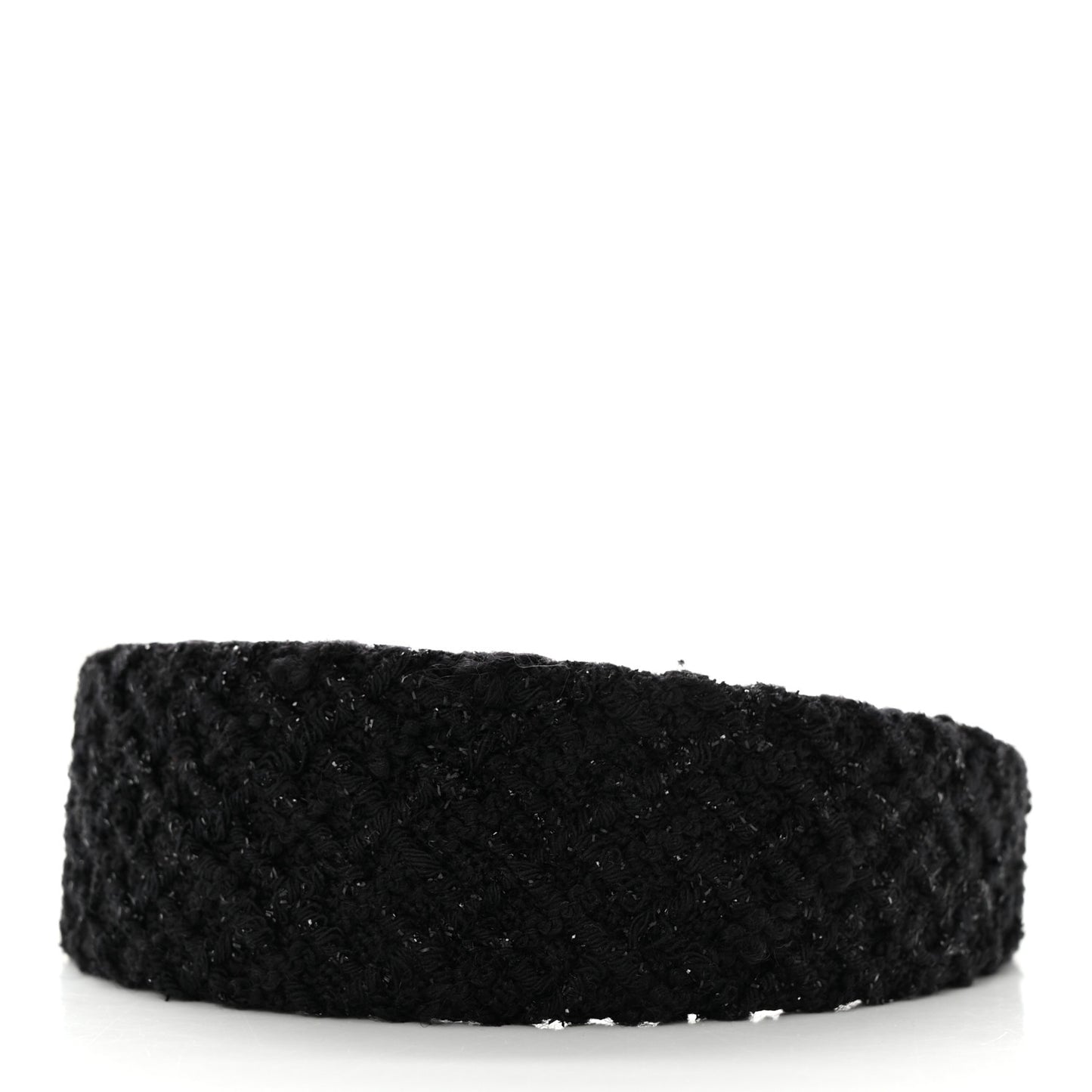 Tweed Headband Black