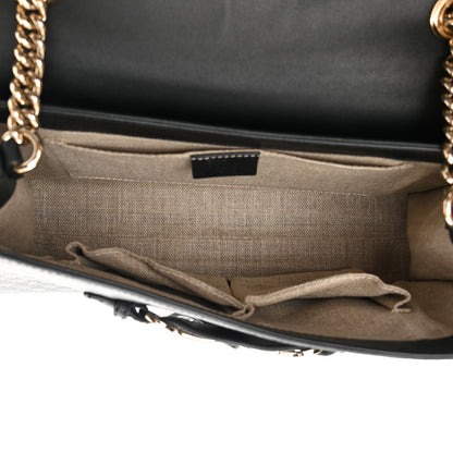 Gucci Microguccissima Medium Emily Chain Shoulder Bag Black 5 of 14