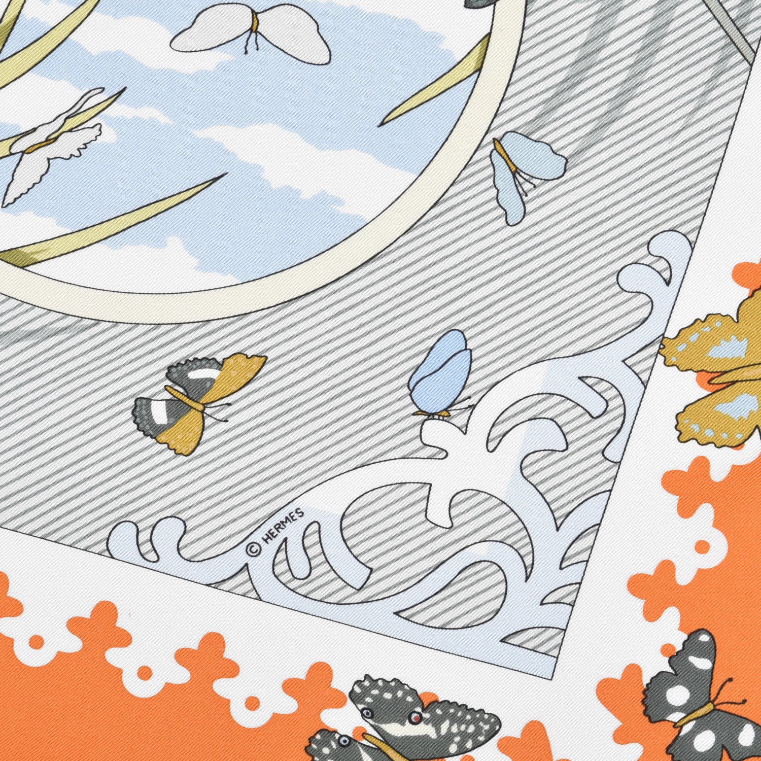 Hermes Silk Varangues Scarf 90 3 of 4