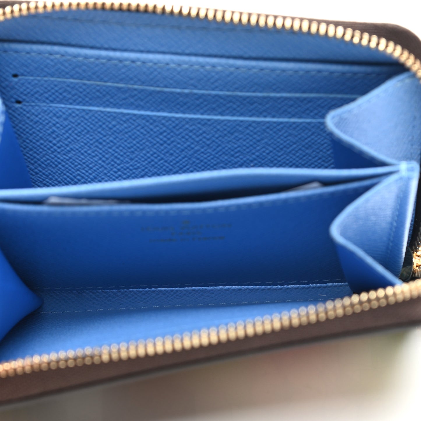 Monogram 2021 Christmas China Animation Zippy Coin Purse Myosotis Blue