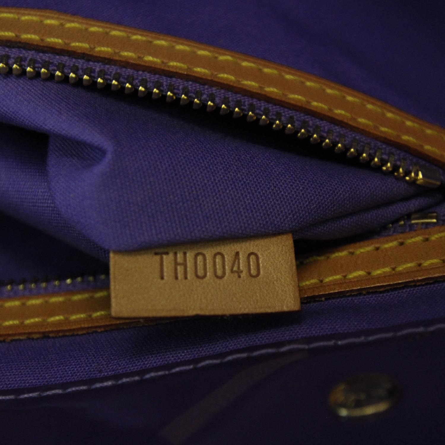 Louis Vuitton Vernis Reade GM Purple 12 of 12