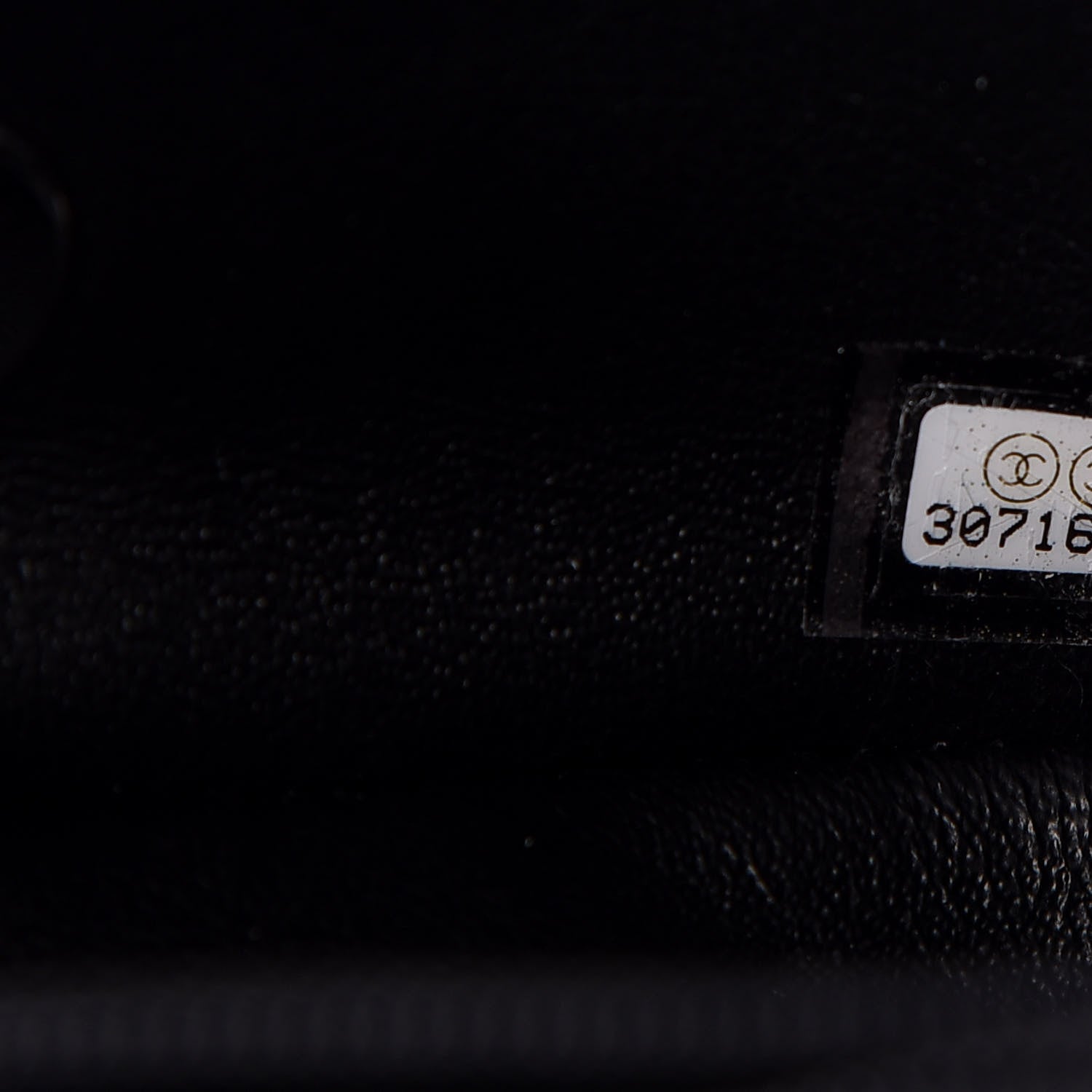 Chanel Lambskin Quilted Mini Square Flap Black 7 of 10