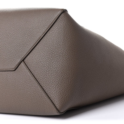 Celine Soft Grained Calfskin Medium Belt Cabas Phantom Souris 10 of 10