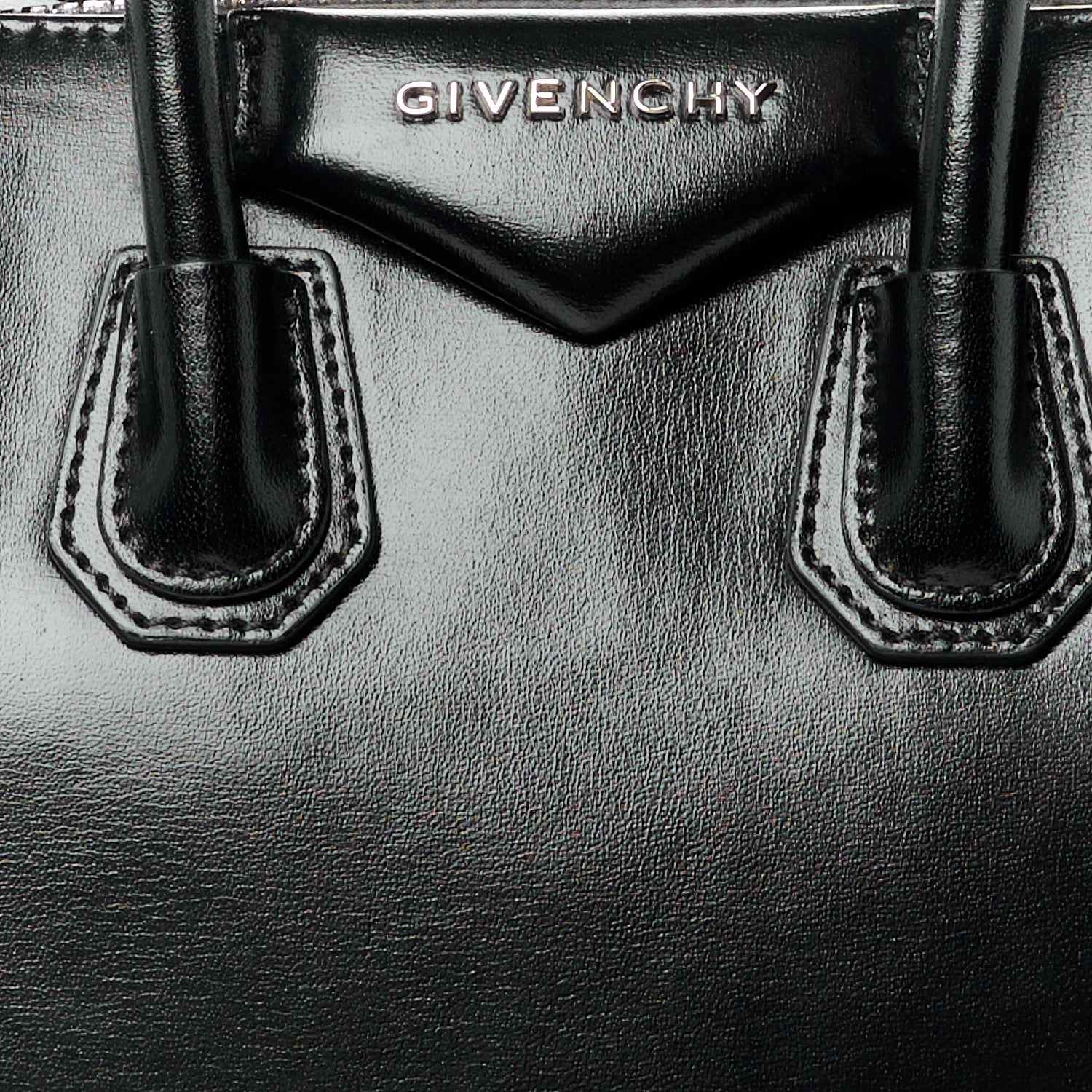 Givenchy Shiny Lord Calfskin Mini Antigona Black 8 of 10