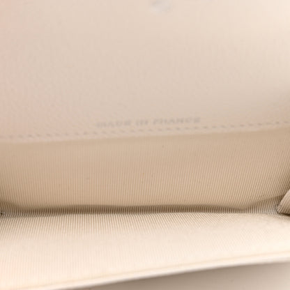 Chanel Caviar Quilted Flap Card Holder Wallet White 5 of 8