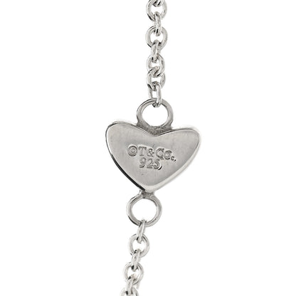 Tiffany Sterling Silver Heart Lariat Necklace 3 of 3