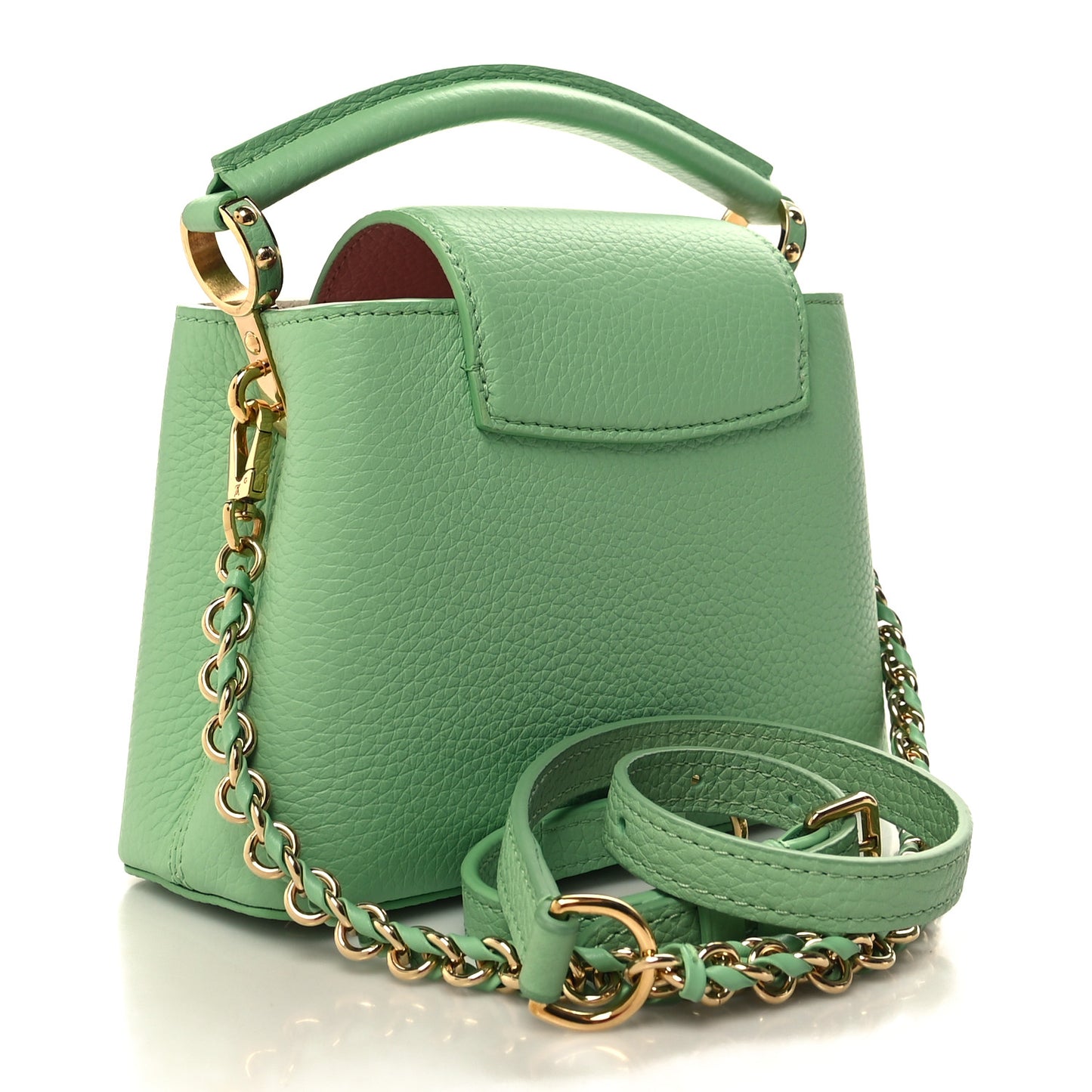 Taurillon Mini Capucines Vert Pomme