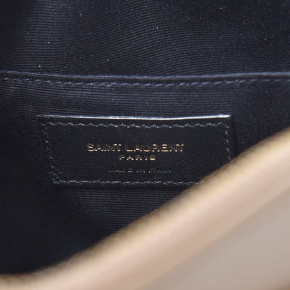 Saint Laurent Calfskin Matelasse Monogram Lou Camera Bag Dusty Grey 6 of 10