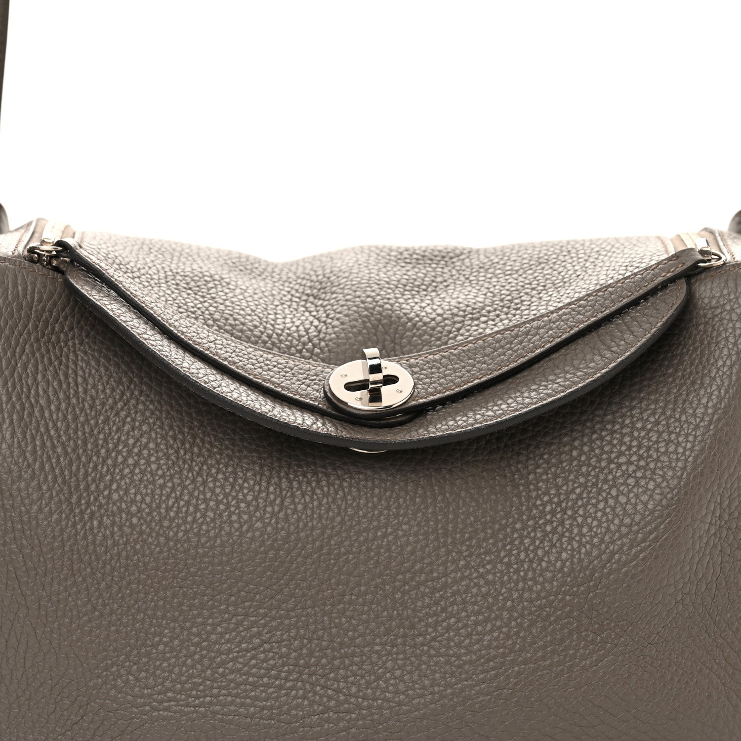 Hermes Taurillon Clemence Lindy 30 Etain 8 of 14