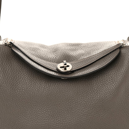 Hermes Taurillon Clemence Lindy 30 Etain 8 of 14
