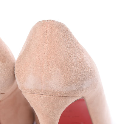 Christian Louboutin Veau Velours Ron Ron 100 Pumps 37.5 Ronsard 12 of 17