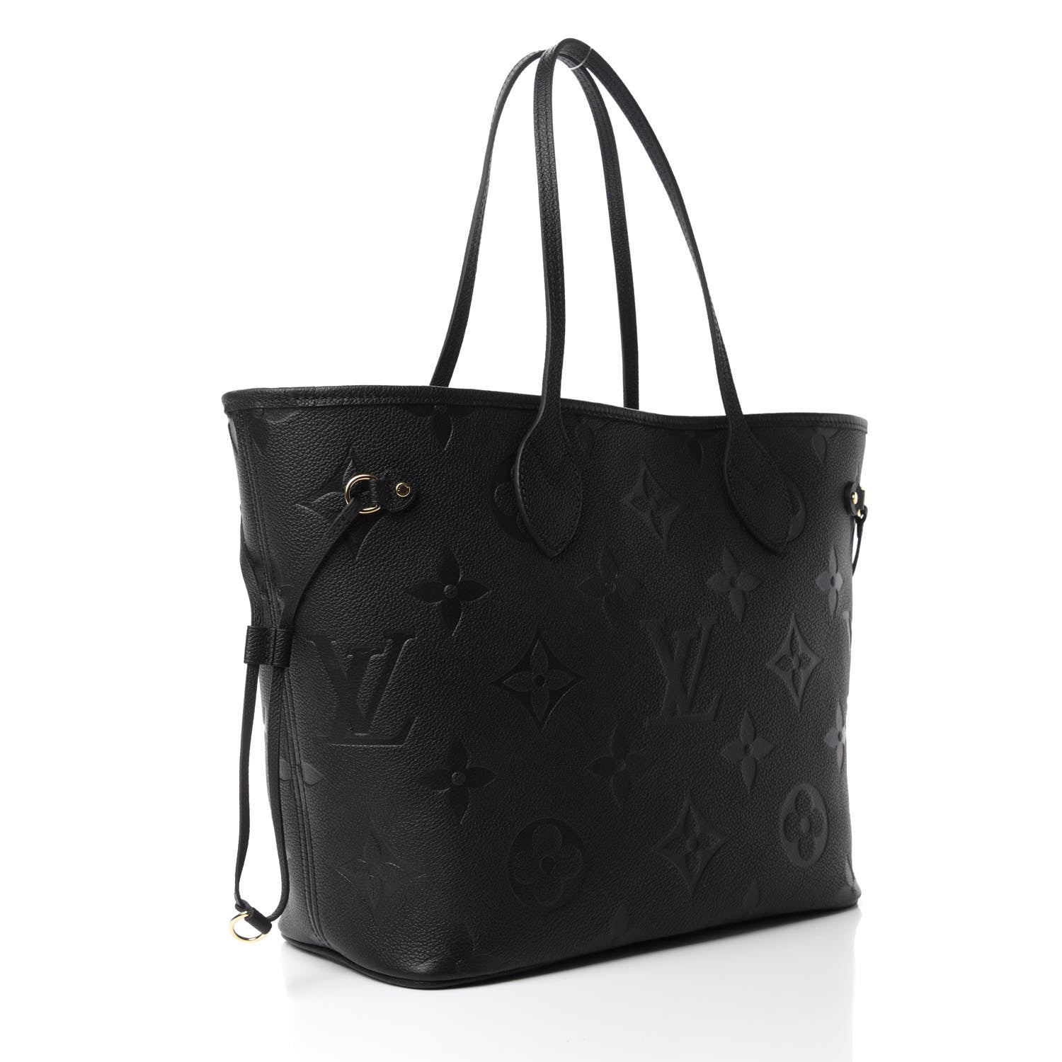 Louis Vuitton Empreinte Monogram Giant Neverfull MM Black 4 of 11