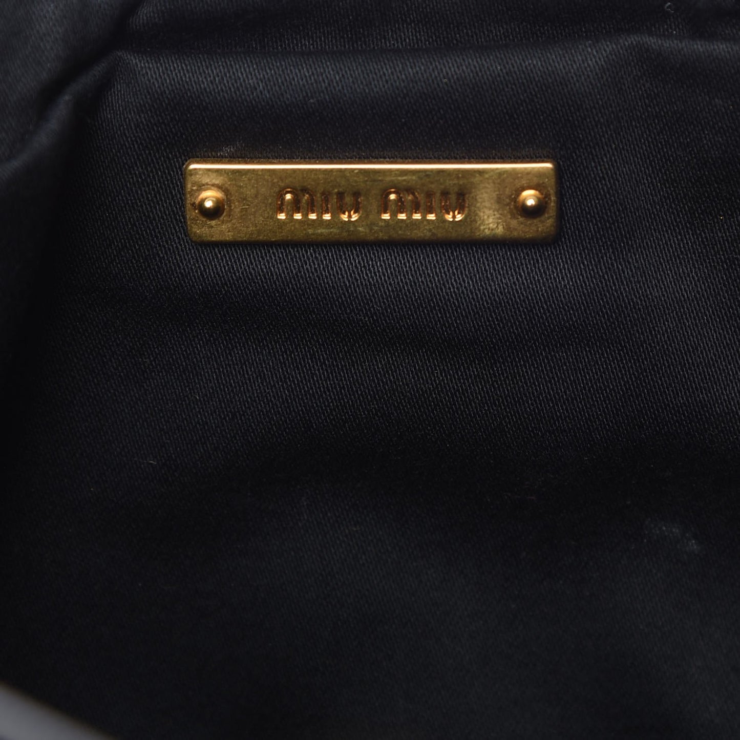 Nappa Matelasse Clutch Nero Black