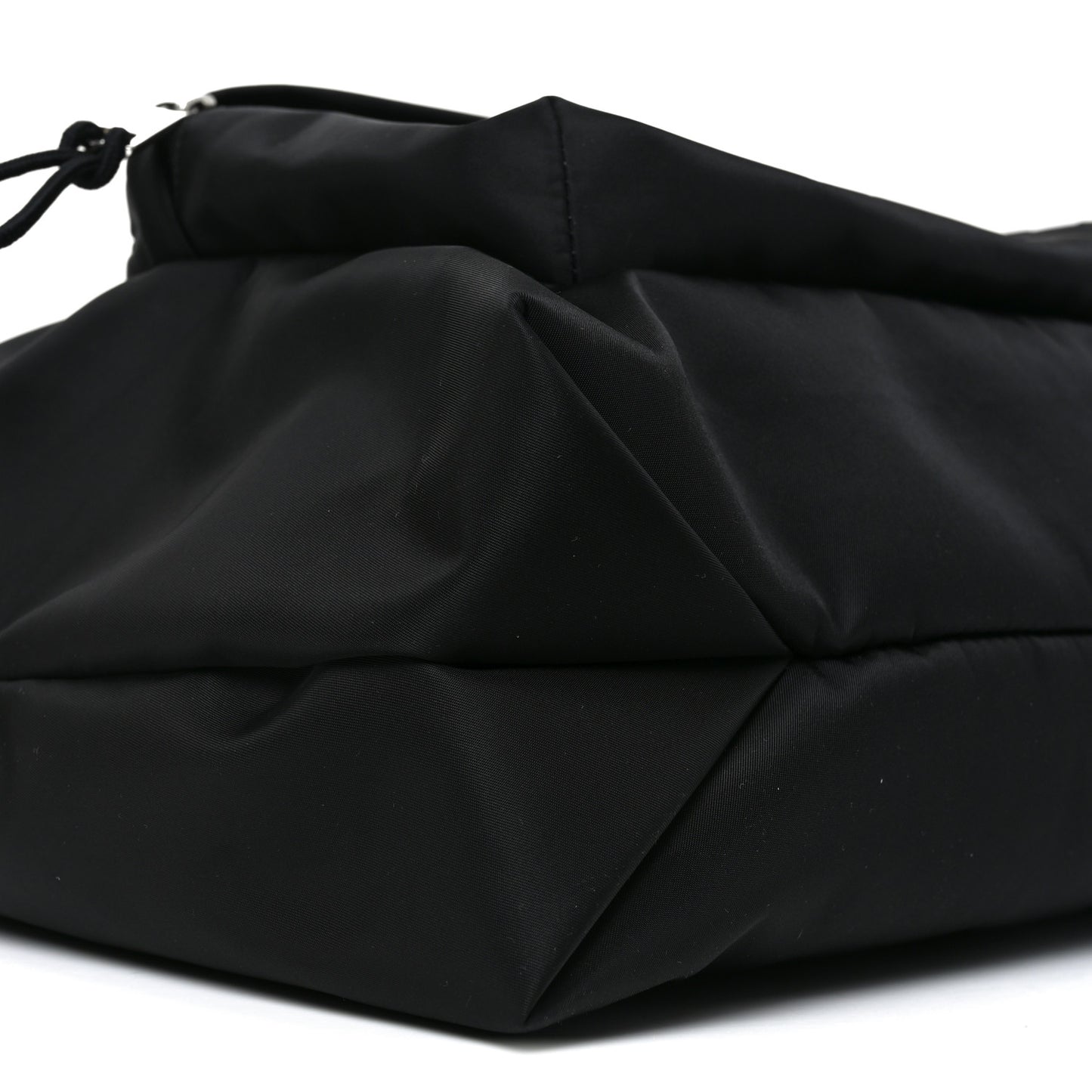 Nylon Logo Tote Black