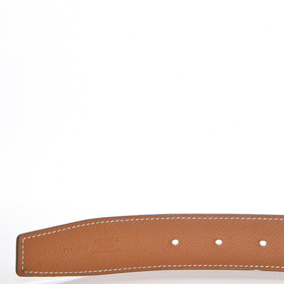 Hermes Box Togo 32mm Quizz H Belt 90 Black Gold 5 of 7