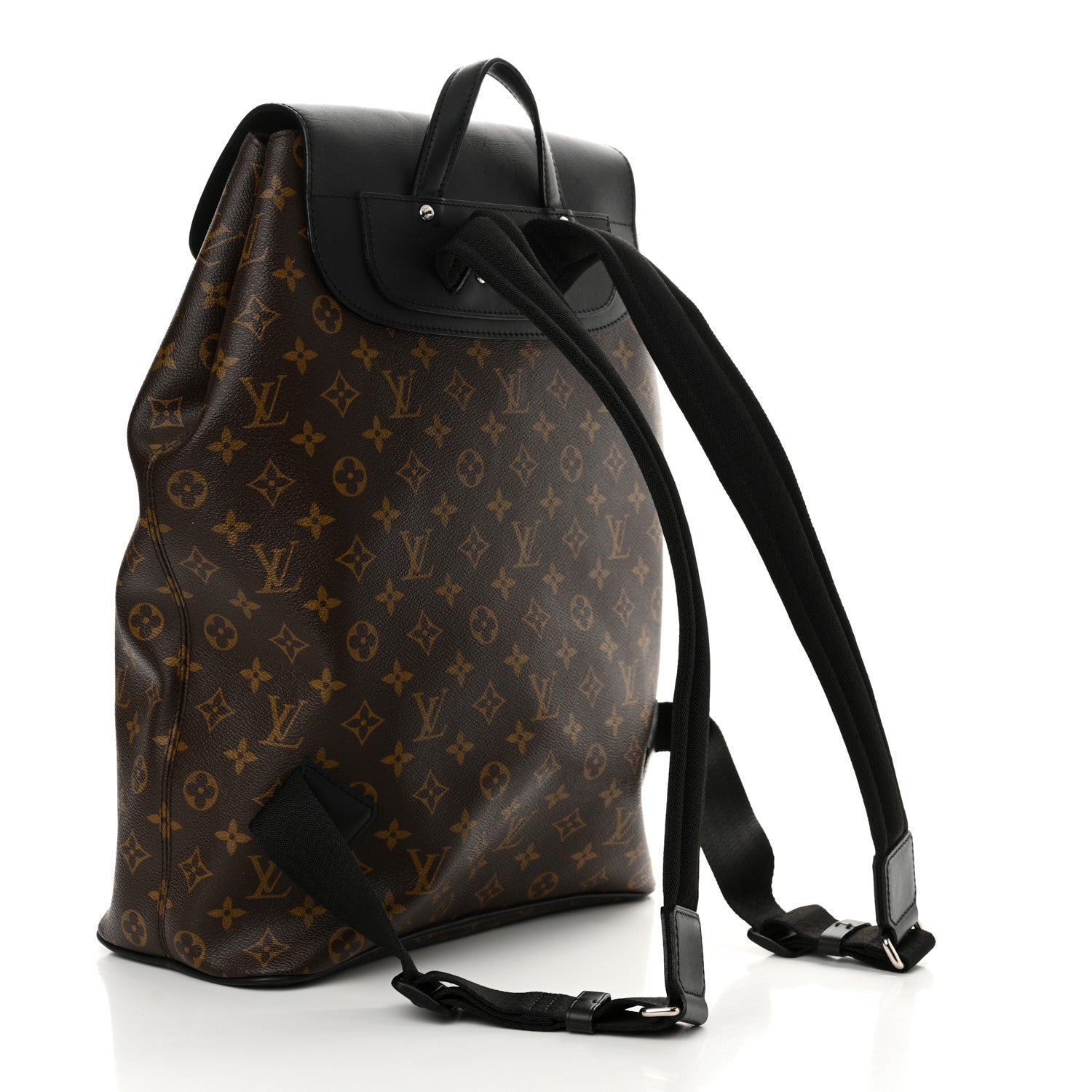 Louis Vuitton Monogram Macassar Palk Backpack 3 of 9