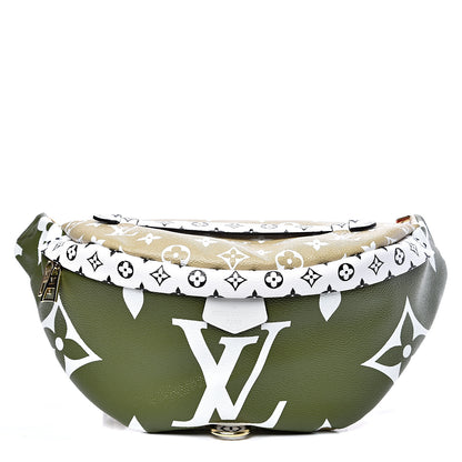 Louis Vuitton Monogram Giant Bumbag Kaki Beige 1 of 9