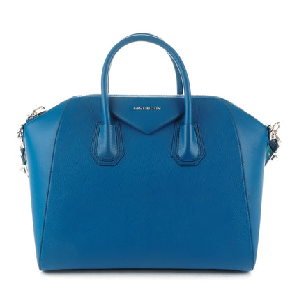 Givenchy Sugar Goatskin Medium Antigona Electric Blue 1 of 7