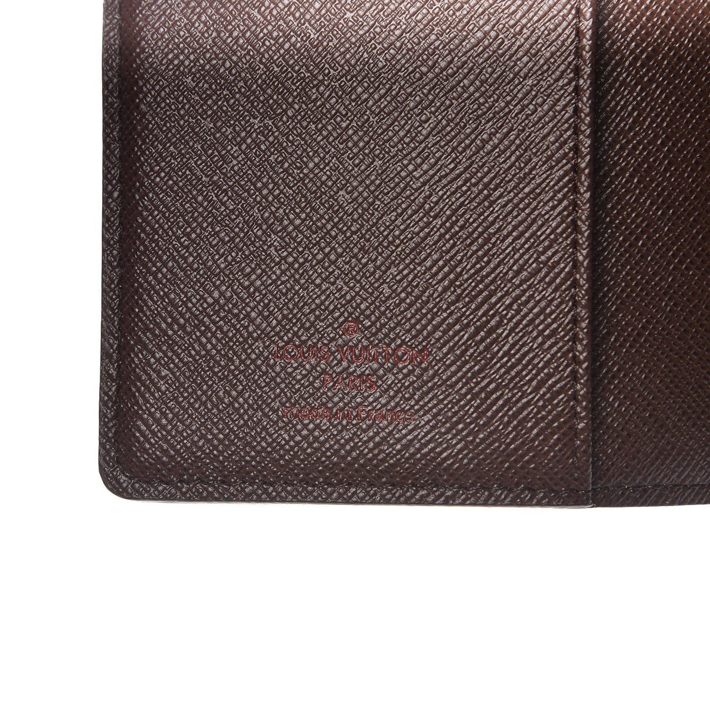 Damier Ebene Small Ring Agenda Cover