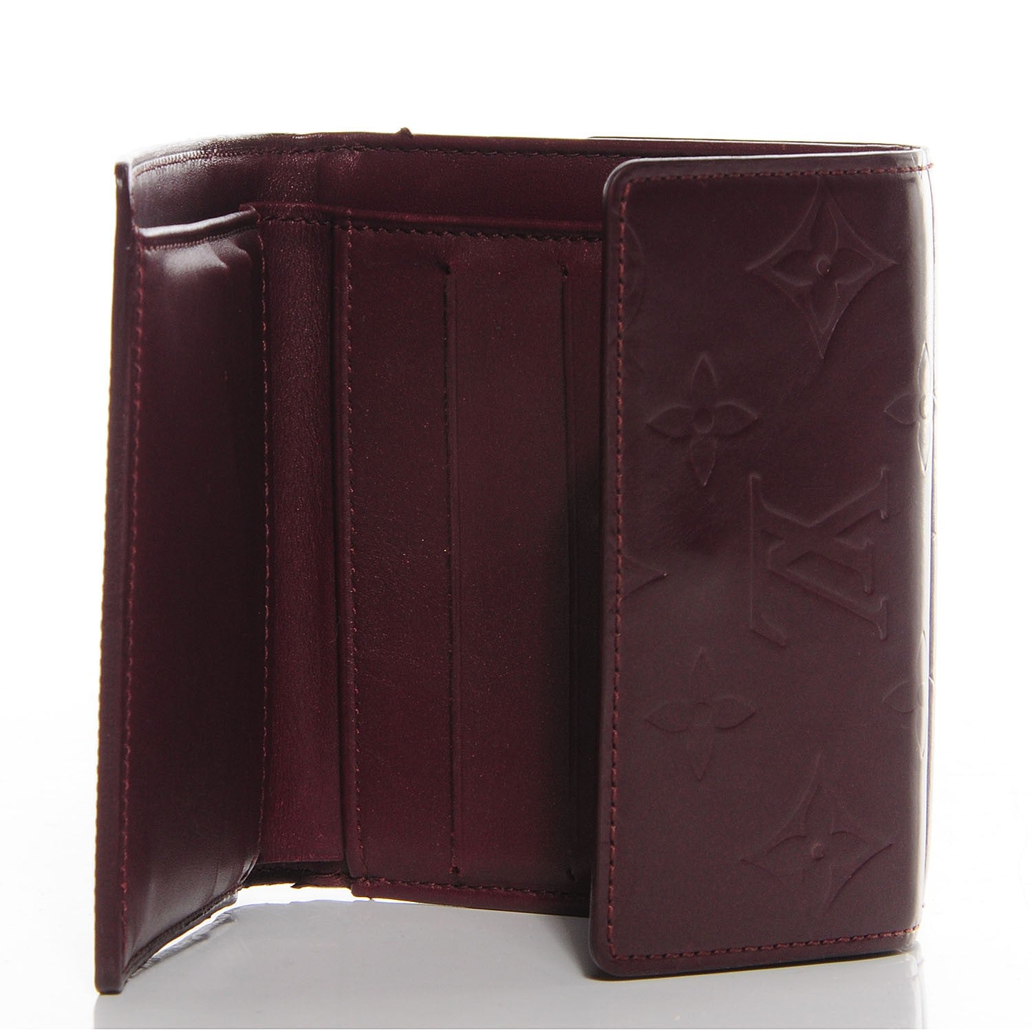 Louis Vuitton Mat Monogram Ludlow Wallet Violet 5 of 7