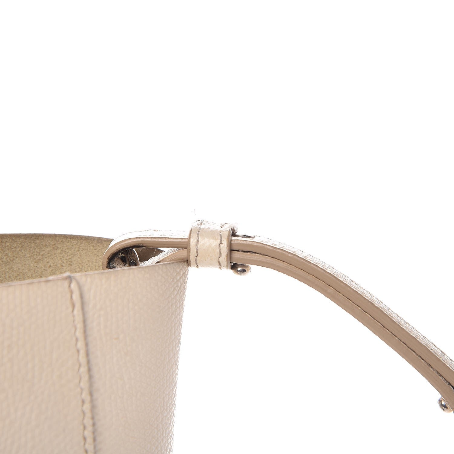 Celine Grained Calfskin Small Vertical Bi-Cabas Cream Black 15 of 15