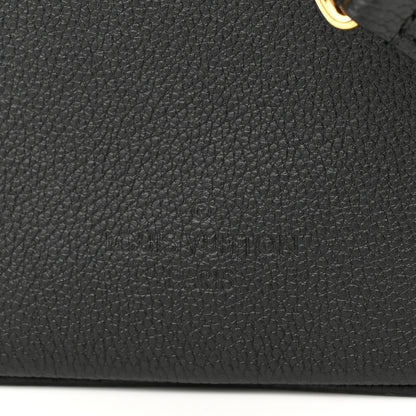 Louis Vuitton Empreinte Monogram Giant Speedy Bandouliere 25 Black Beige 7 of 10