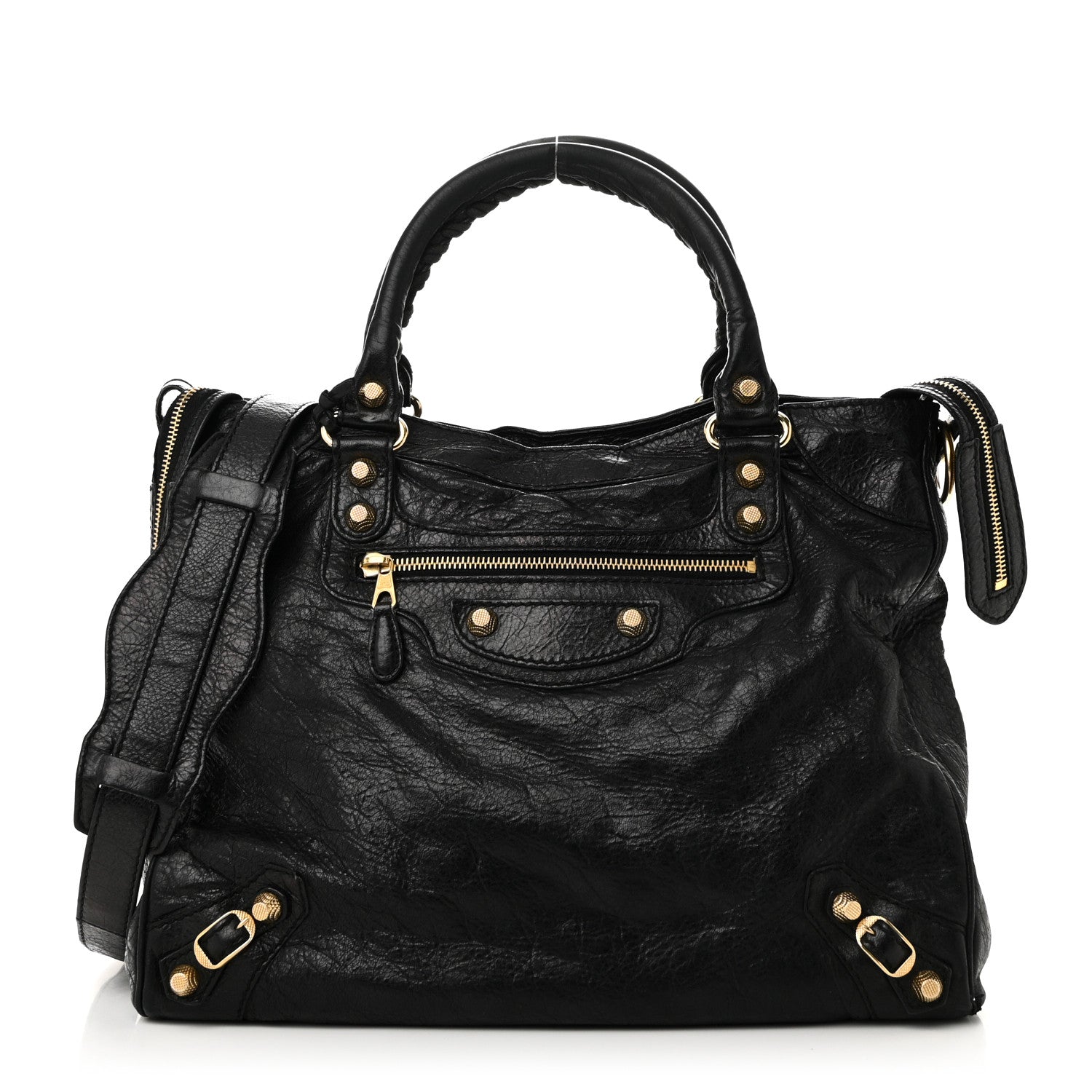 Balenciaga Agneau Giant 12 Gold Hardware Velo Black 1 of 12
