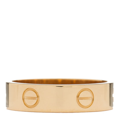 Cartier 18K Yellow Gold 5.5mm LOVE Ring 60 9 3 of 4