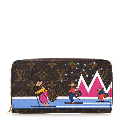Louis Vuitton Monogram 2018 Christmas Animation Zippy Wallet 1 of 9