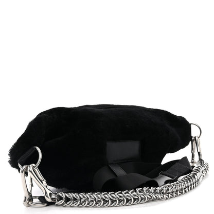Alexander Wang Mink Fur Attica Belt Bag Black 3 of 14