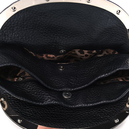 Dolce & Gabbana Calfskin Miss Camp Shoulder Bag Black 7 of 11