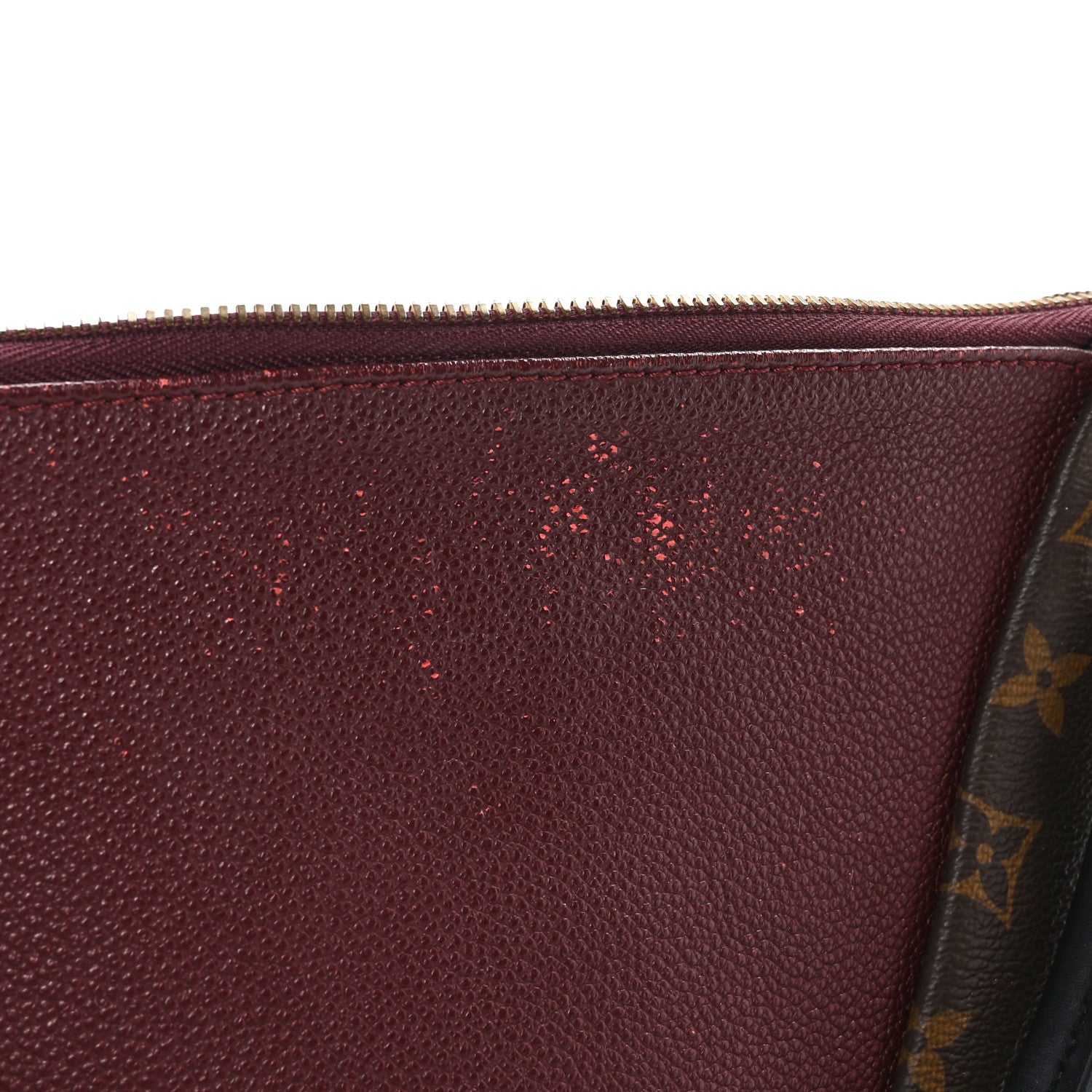 Louis Vuitton Monogram V Tote MM Bordeaux 11 of 12