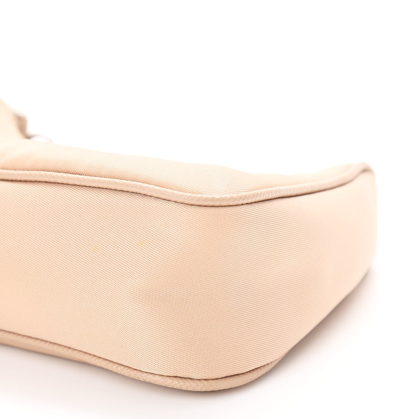 Tessuto Nylon Saffiano Mini Re-Edition 2000 Shoulder Bag Cammeo