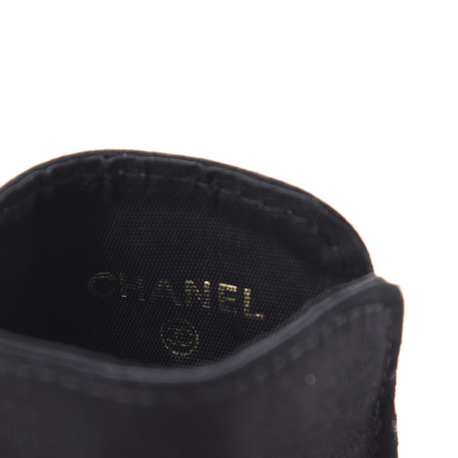 Chanel Satin CC Eyeglasses Case Black 6 of 7
