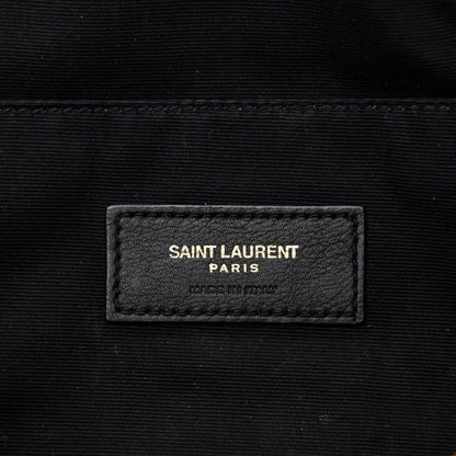 Saint Laurent Grain De Poudre Monogram Belt Bag Black 6 of 12