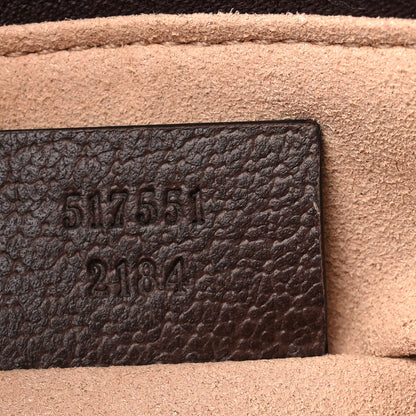Gucci GG Supreme Monogram Large Ophidia Pouch Clutch Brown 7 of 9
