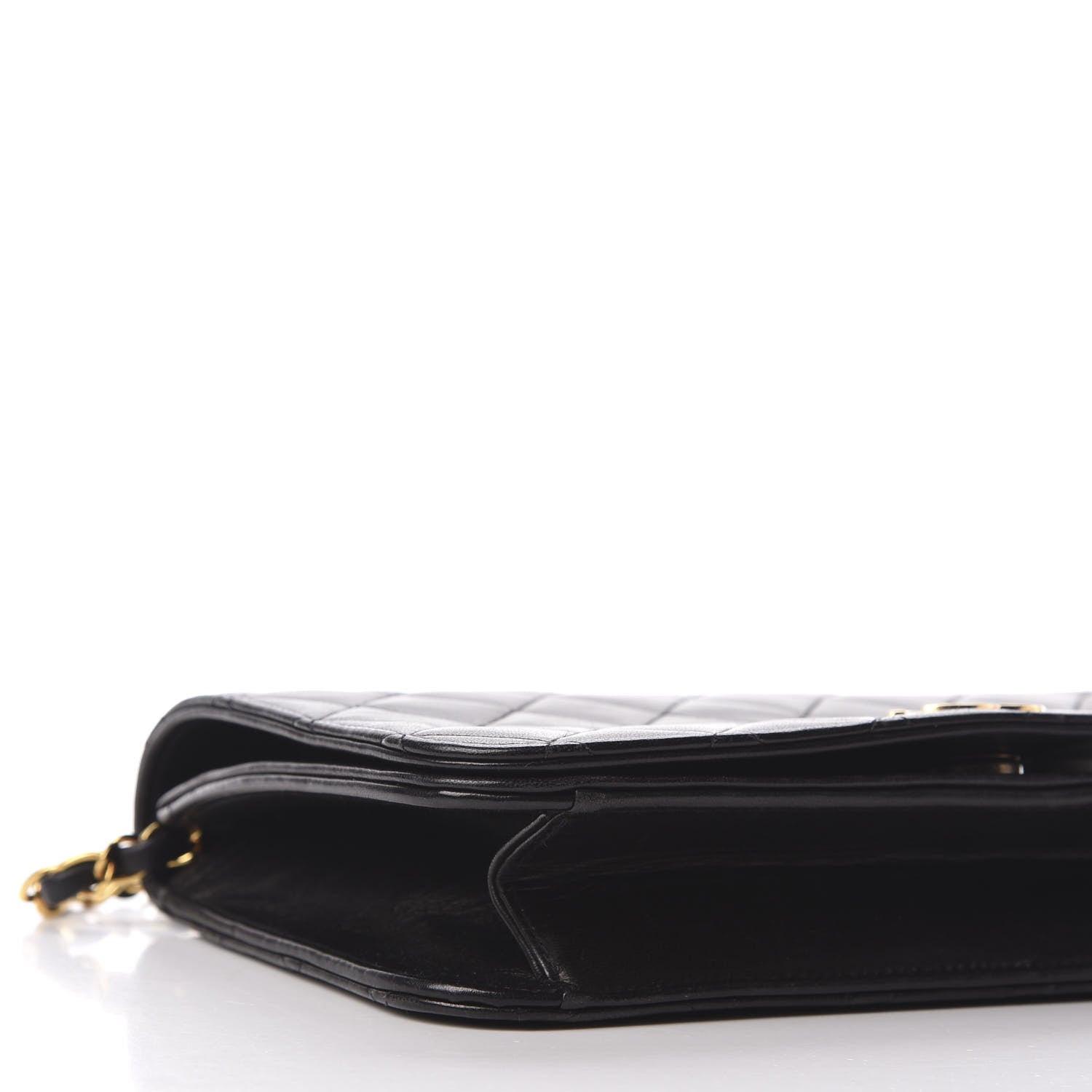 Chanel Lambskin Quilted Small Single Flap Black 7 of 12